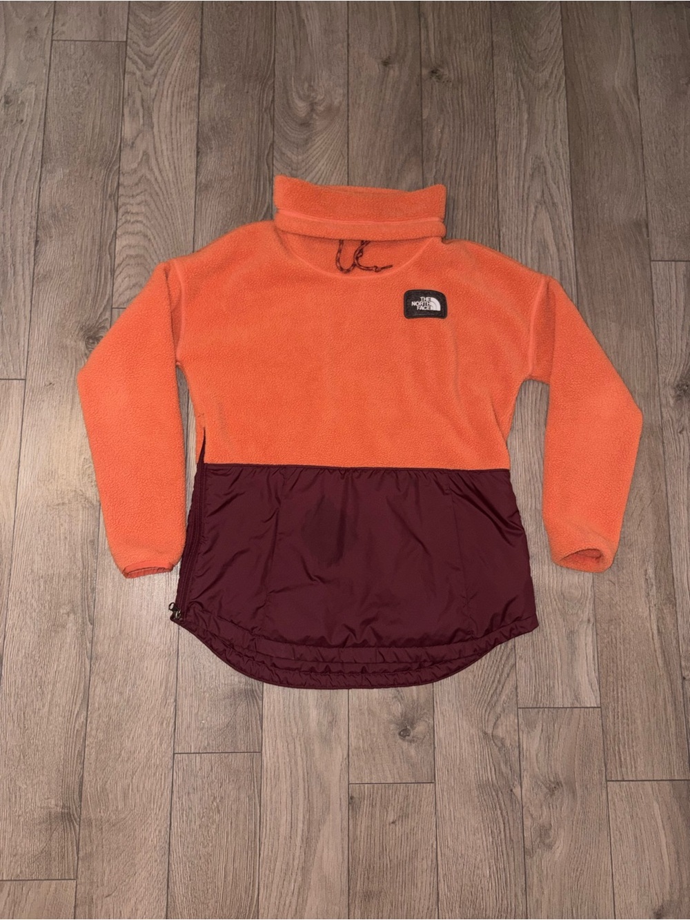 The North Face Bright Orange Womens Fleece Pullover